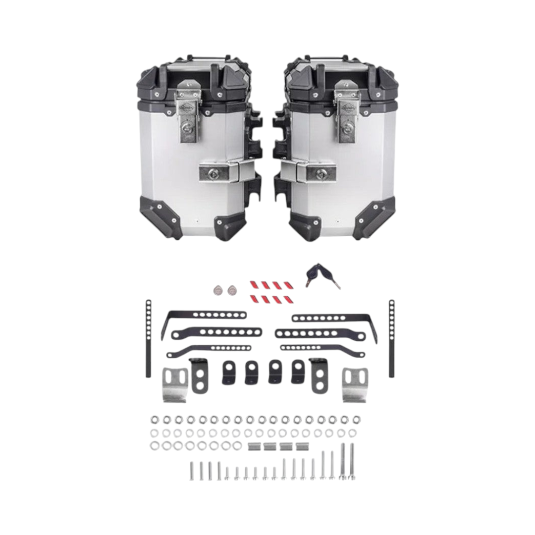 LCB Fort Knox Series SB 36L Aluminium - Motodrift