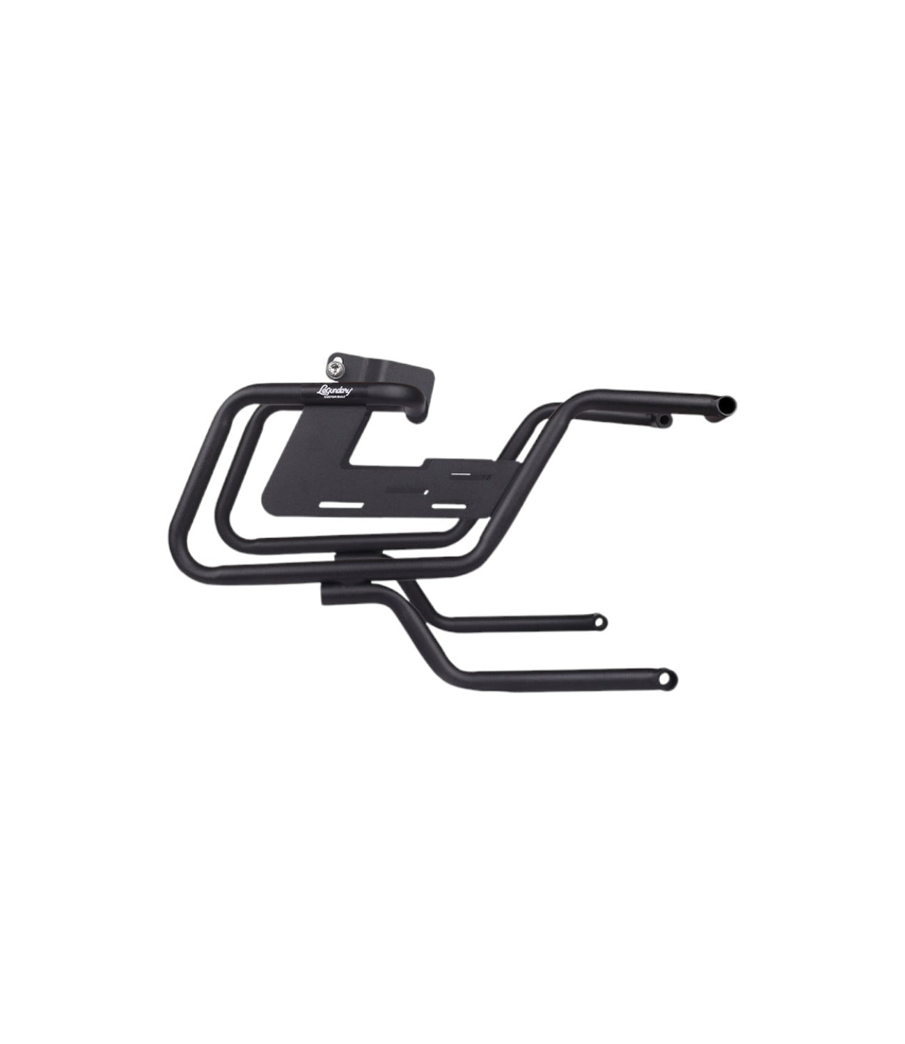 LCB Aviator Saddle Stays For Royal Enfield Super Meteor 650 (Black) - Motodrift