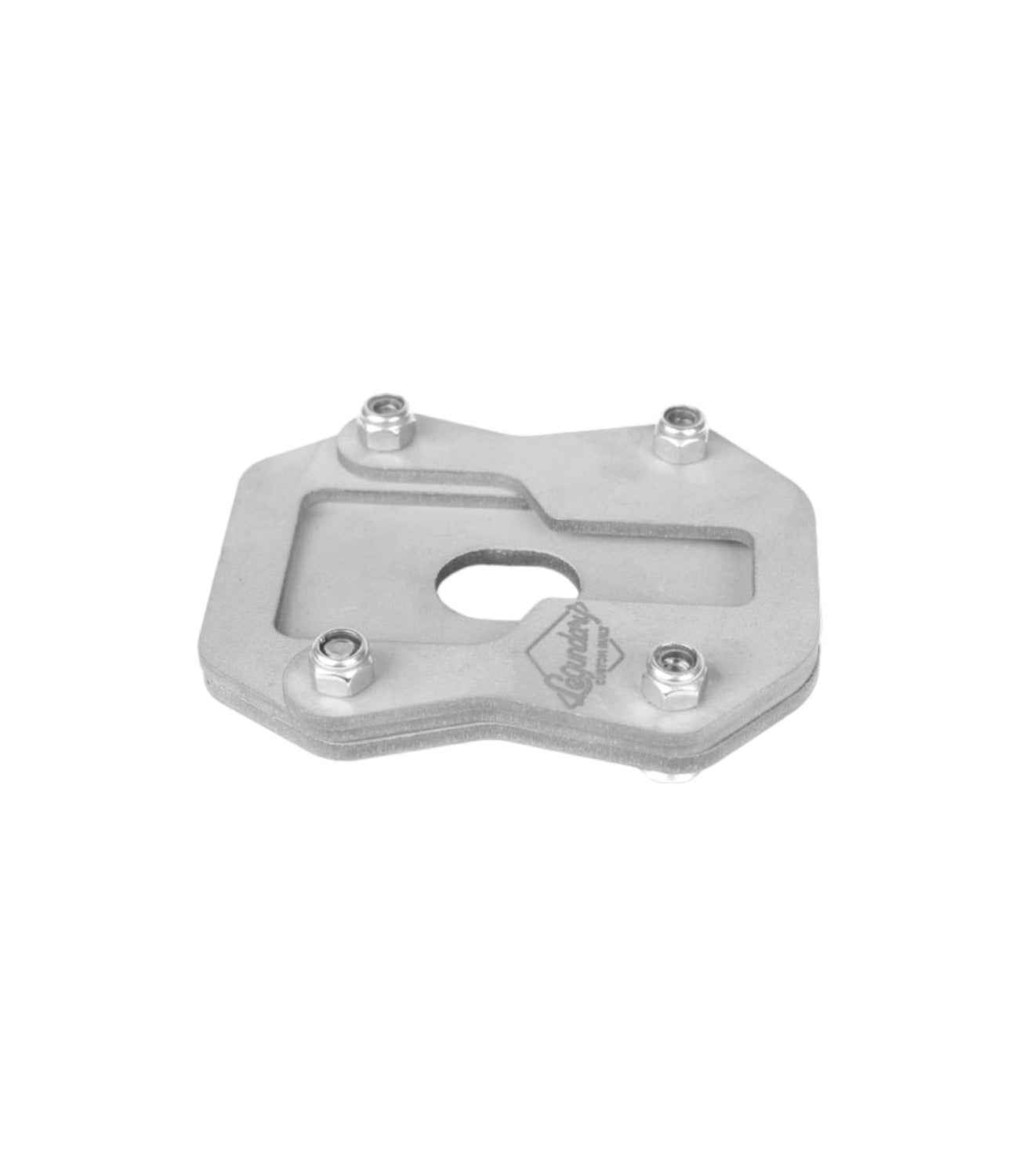 LCB Brogue Side Stand Extender For Suzuki V-Strom 250 SX (Silver) - Motodrift