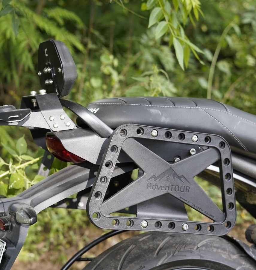 Carbon Racing AdvenTOUR Saddle Stays For Triumph Scrambler 400 X - Motodrift