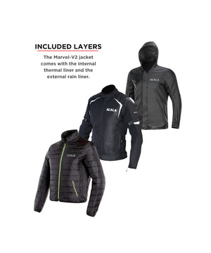 Scala Marvel V2 Riding Jacket - Motodrift