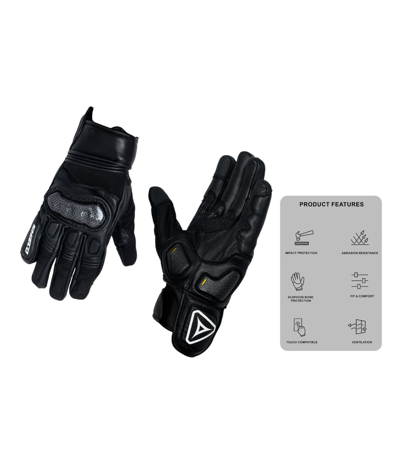 Shield Dry Gloves (Waterproof) - Motodrift