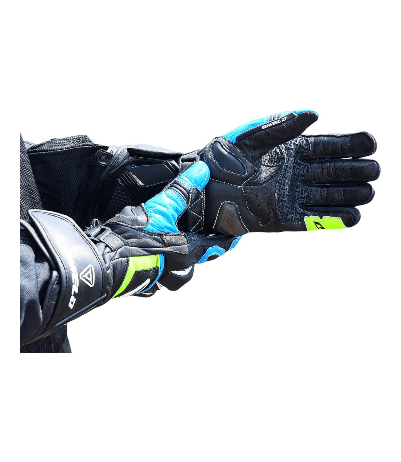 Shield Viper 2.0 Full Gauntlet Gloves - Motodrift