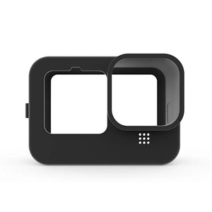 Telesin Silicone Soft Case Protector For Go Pro Hero 12 / 11 / 10 / 9 (Black) - Motodrift