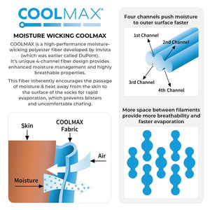 VIATERRA RANDY SUN – Waterproof Socks Knee High X-217 - Motodrift