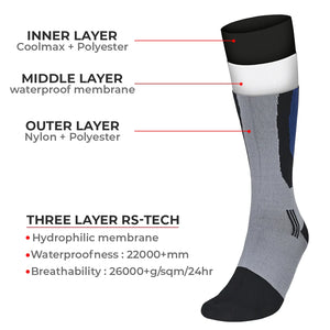 VIATERRA RANDY SUN – Waterproof Socks Knee High X-217 - Motodrift