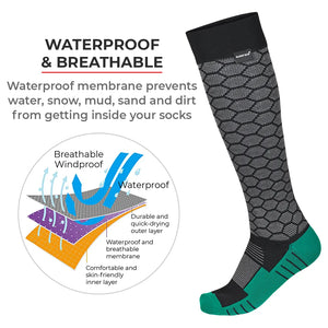 VIATERRA RANDY SUN – Waterproof Socks Knee High - Motodrift