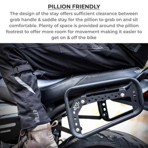 Viaterra Saddlebag Rack for Triumph Speed 400 - Motodrift