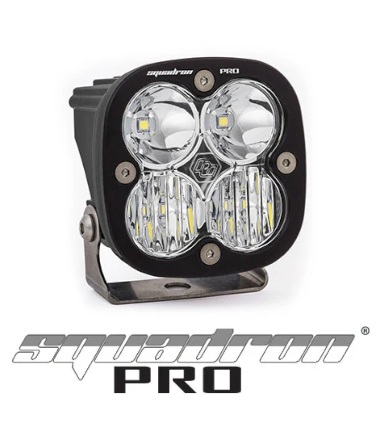Baja Designs Squadron Pro LED Auxillary Lights - Black (Pair