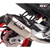 SC Project Exhaust SC1-S Titanium (2024) Full System for Aprilia RS 457