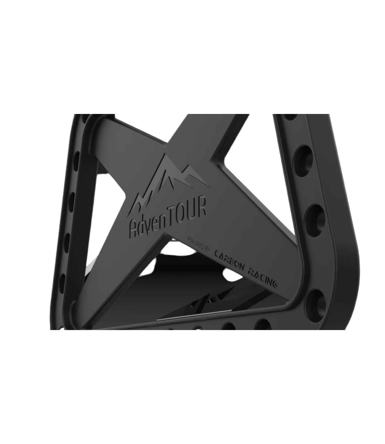 Carbon Racing AdvenTour Pannier Mounts KTM for Adventure 250/390 - 3-Point Saddle Stays - Motodrift