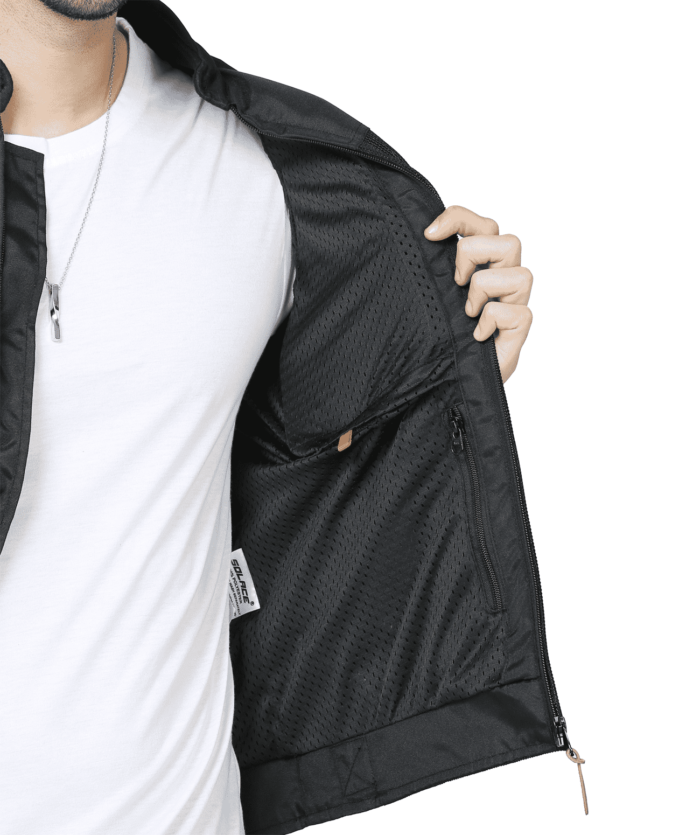 Solace Thrift Mesh Jacket - Minima Black - Motodrift