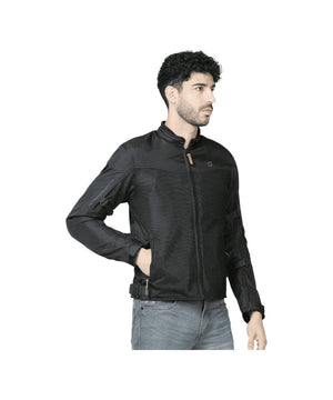Solace Thrift Mesh Jacket - Minima Black - Motodrift