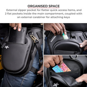 100% Viaterra Waterproof Thigh Bag - Motodrift