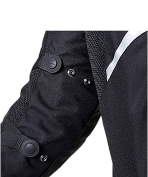 LS2 Tide Black Reflector Riding Jacket - L2 - Motodrift