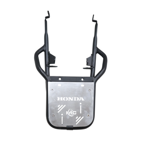 Top Rack With Plate For Honda CB 350 - Silver - Motodrift