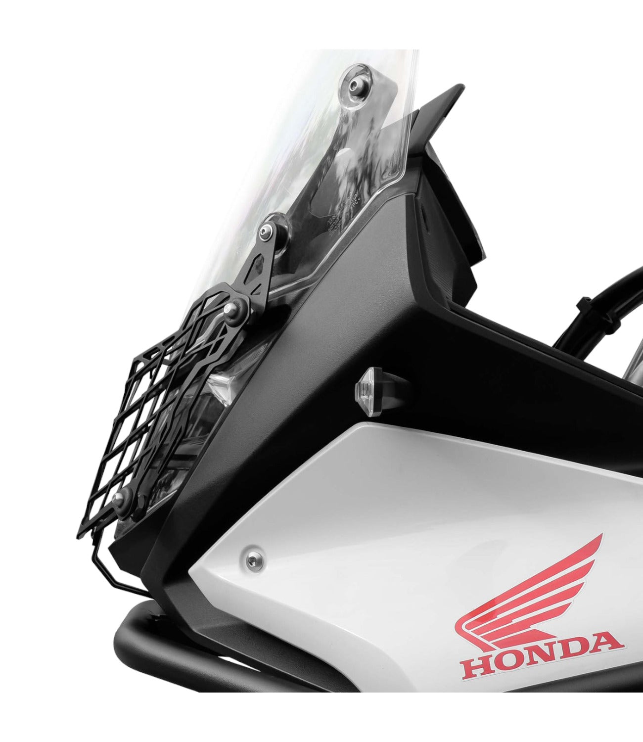 SRC Headlight Guard - Black For Honda Transalp XL 750 - Motodrift