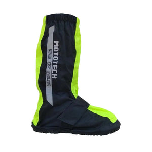 Mototech Trooper Boot Covers - Overboots - Fluo Green - Motodrift