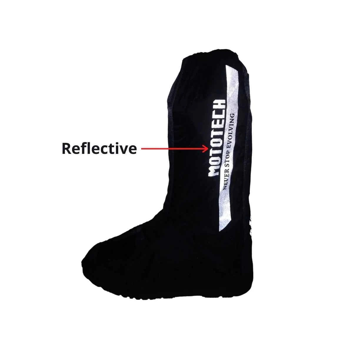 Mototech Trooper Boot Covers - Overboots - Fluo Green - Motodrift