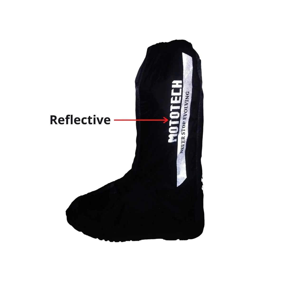 Mototech Trooper Boot Covers - Overboots - Grey - Motodrift