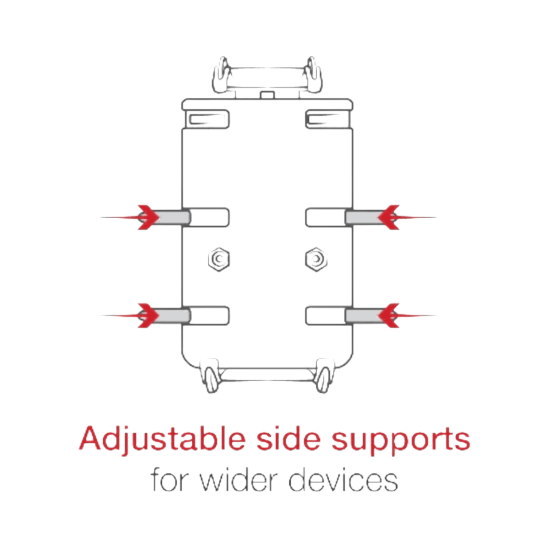 Ram Acc Quick Grip® Adjustable Side Supports - Motodrift