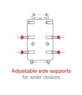 Ram Acc Quick Grip® Adjustable Side Supports - Motodrift