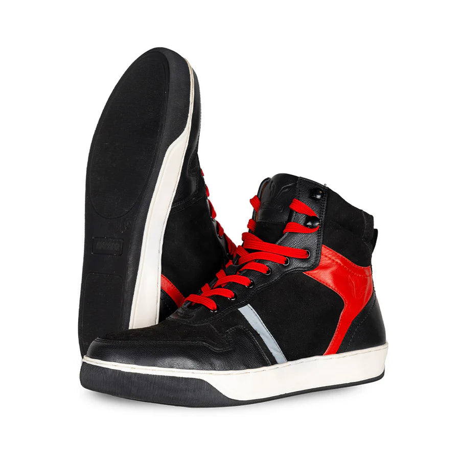 Amaroq Urbane Riding Sneakers Black Red
