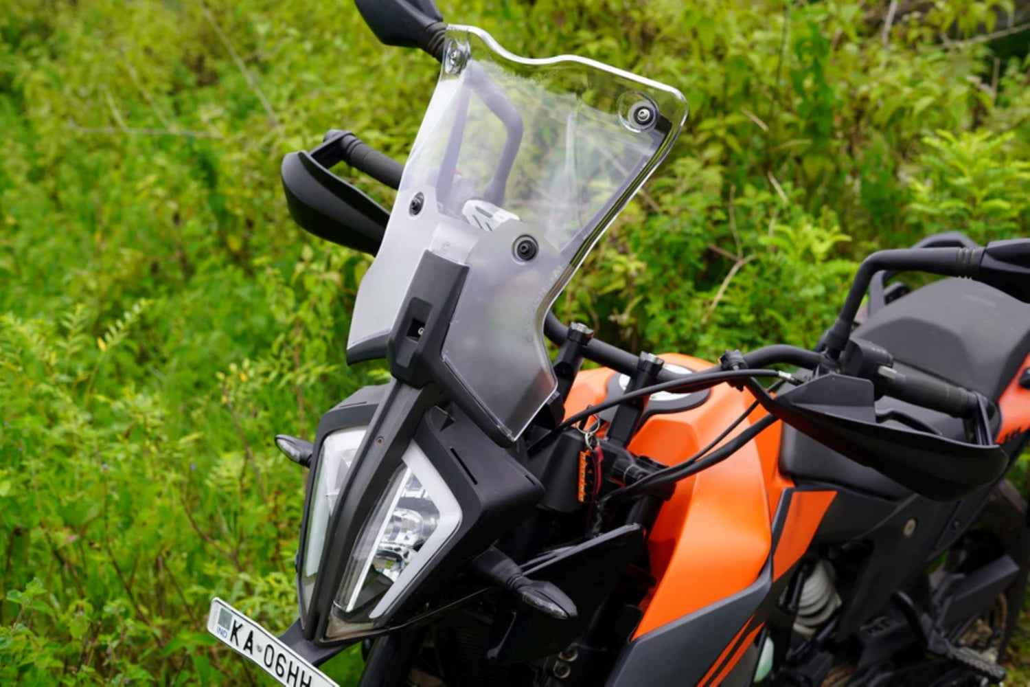 Carbon Racing V2 Touring Windscreen For KTM 250 / 390 Adventure - Motodrift