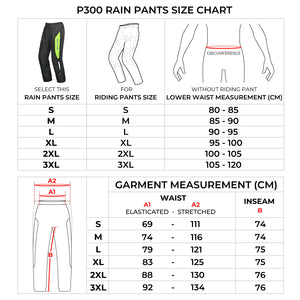 Viaterra P300 Rain Pants - Motodrift