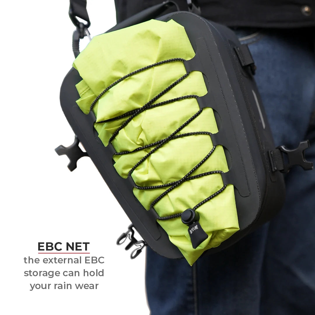 Viaterra 100% Waterproof Tail/Seat Bag 6L (Universal) - Motodrift