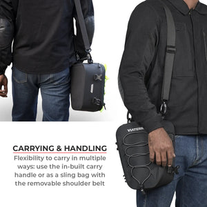 Viaterra 100% Waterproof Tail/Seat Bag 6L (Universal) - Motodrift