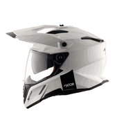 Axor XCross Dual Visor Helmet White - Motodrift