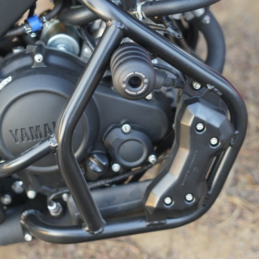 Carbon Racing SENTINEL Crash Guard with Dual Sliders For XSR 155
