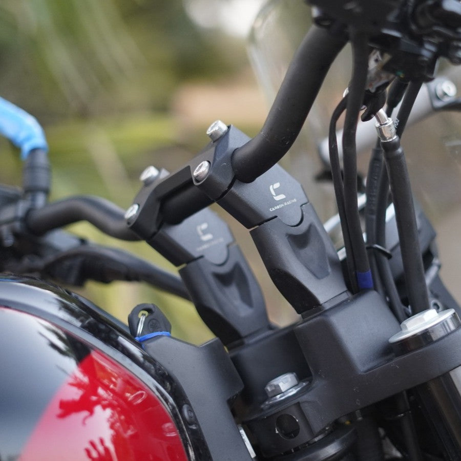 Carbon Racing Inclined Handlebar Riser For XSR 155