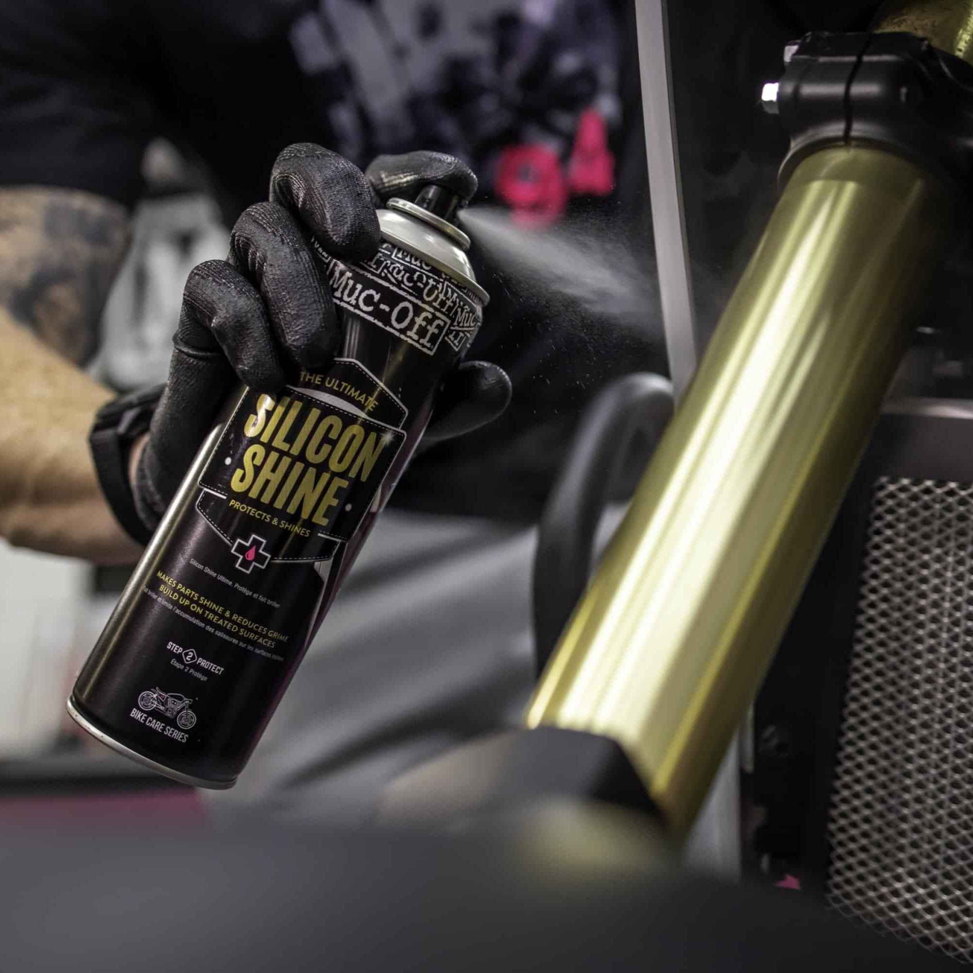 Muc-Off Motorcycle Silicon Shine 500ml