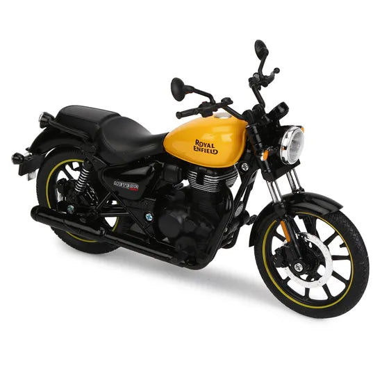 Meteor 350 Miniature - Fireball Yellow (Scale Model 1:12) - Motodrift
