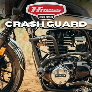 Zana V2 crash guard with slider for Honda CB350 Hness and RS