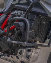 BMW G310 R - Lower Engine Guard With Puck Black - Motodrift