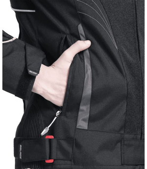 Solace ASMI Ladies Jacket V3.0 Black & Grey - Motodrift