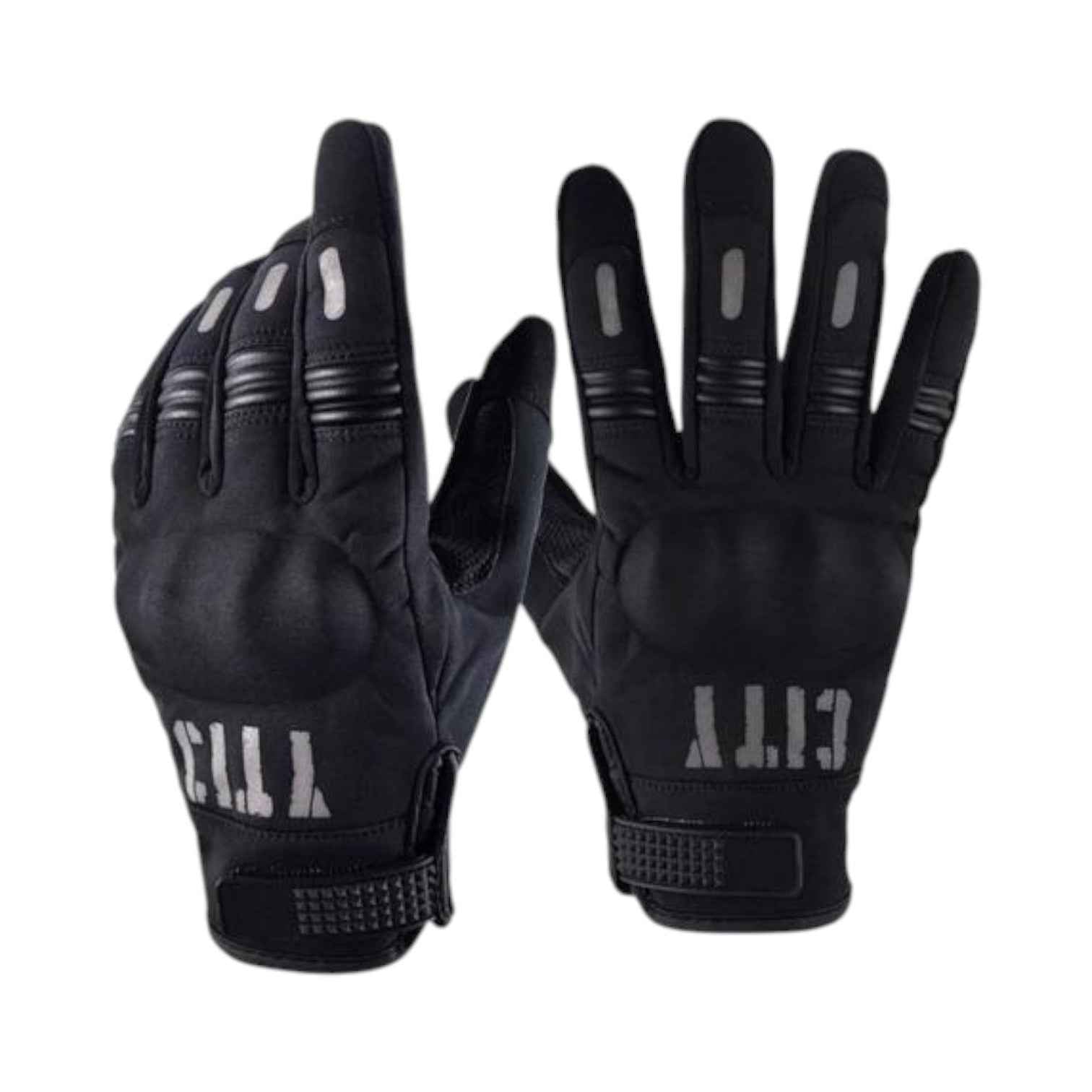BSDDP City Riding Gloves Waterproof Bike Gloves with Touchscreen (Black)