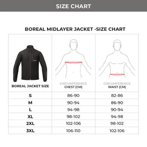 VIATERRA Boreal Mid-Layer Warm Jacket - Motodrift