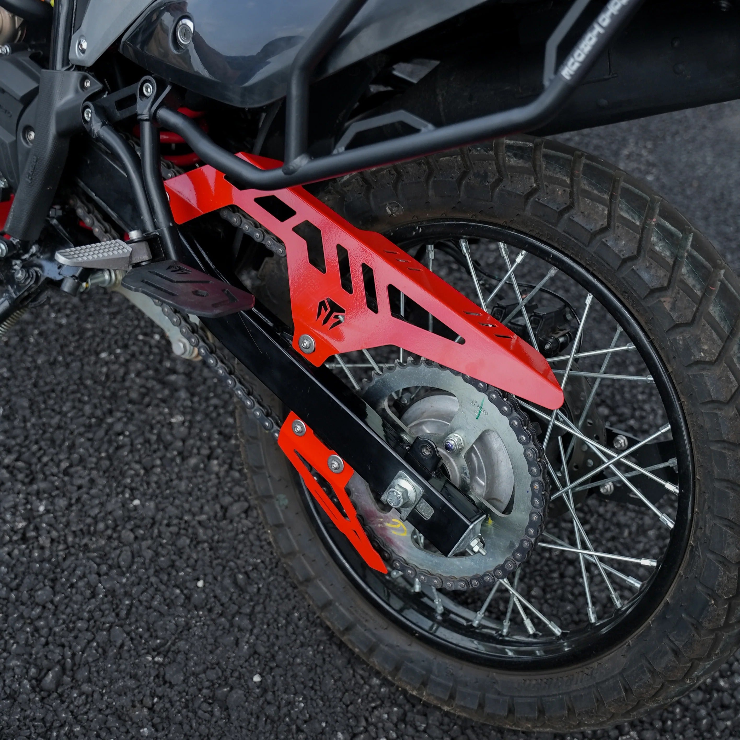 Moto Torque Chain Guard For Hero X Pulse 210 - Motodrift