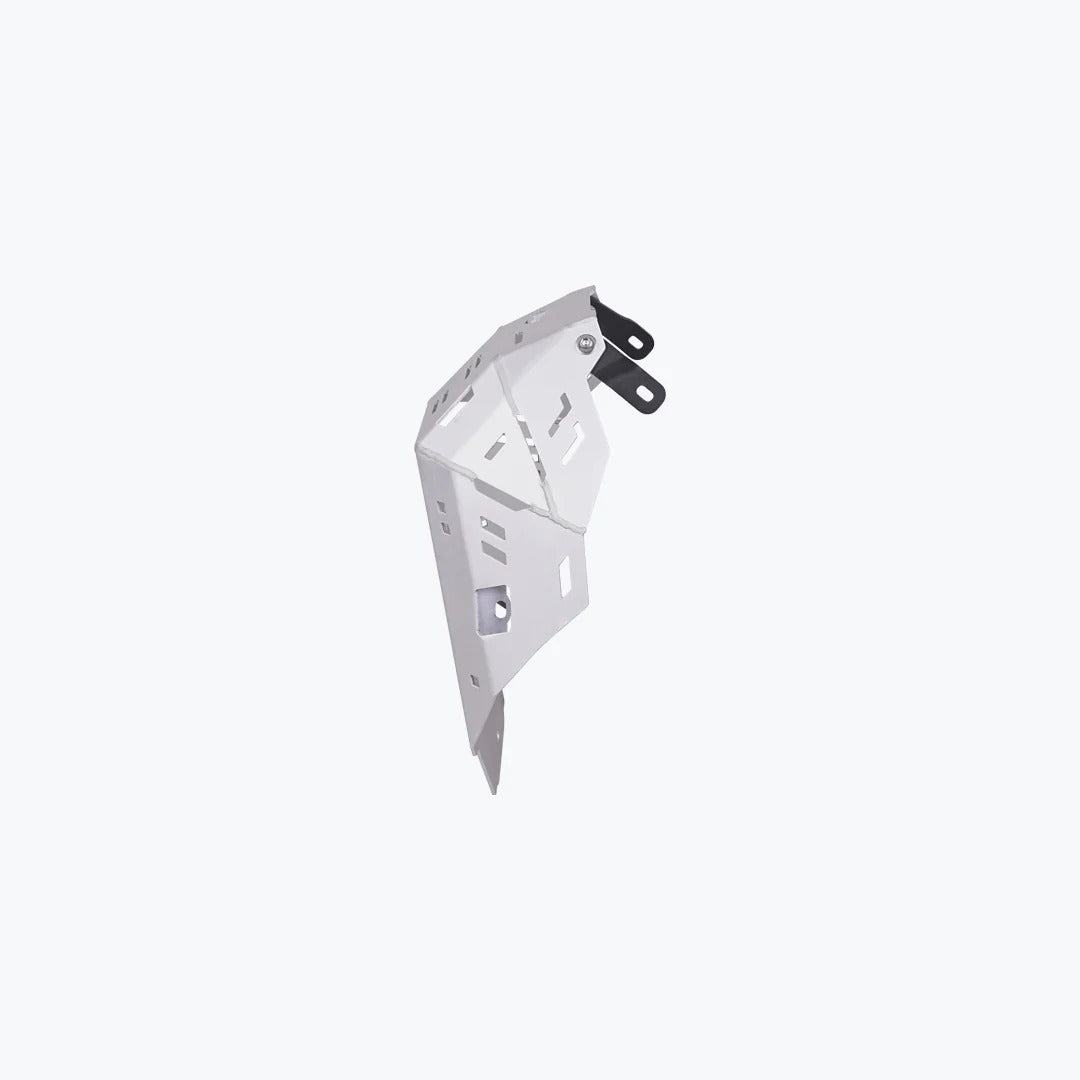 LCB Vambrace Bash Plate Silver For Hero Xpulse 210 - Motodrift