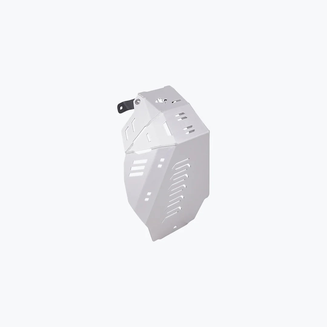 LCB Vambrace Bash Plate Silver For Hero Xpulse 210 - Motodrift