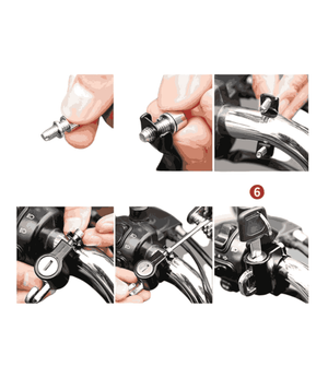 BBG Handlebar Helmet Lock - Motodrift