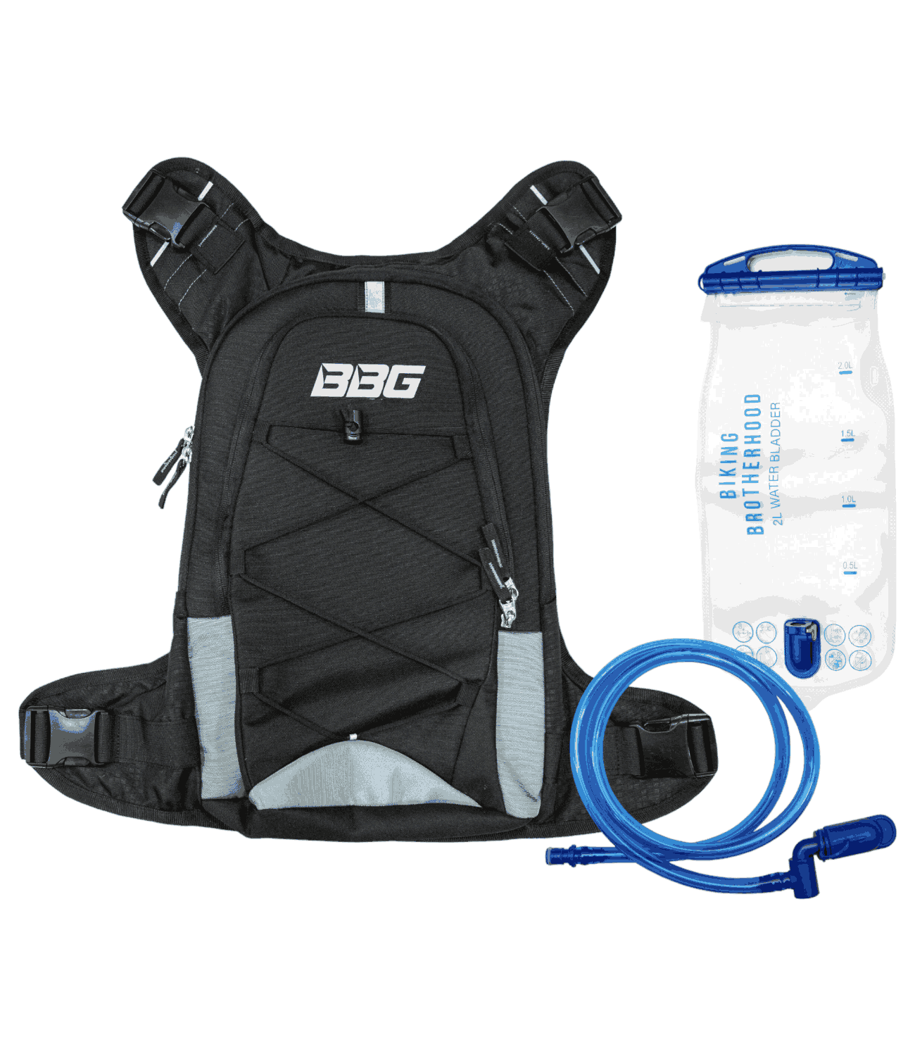 BBG Backpack With Hydration Pouch 2L - Motodrift