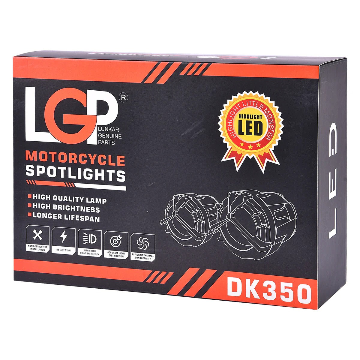 LGP DK350 Spotlight Auxiliary Lights