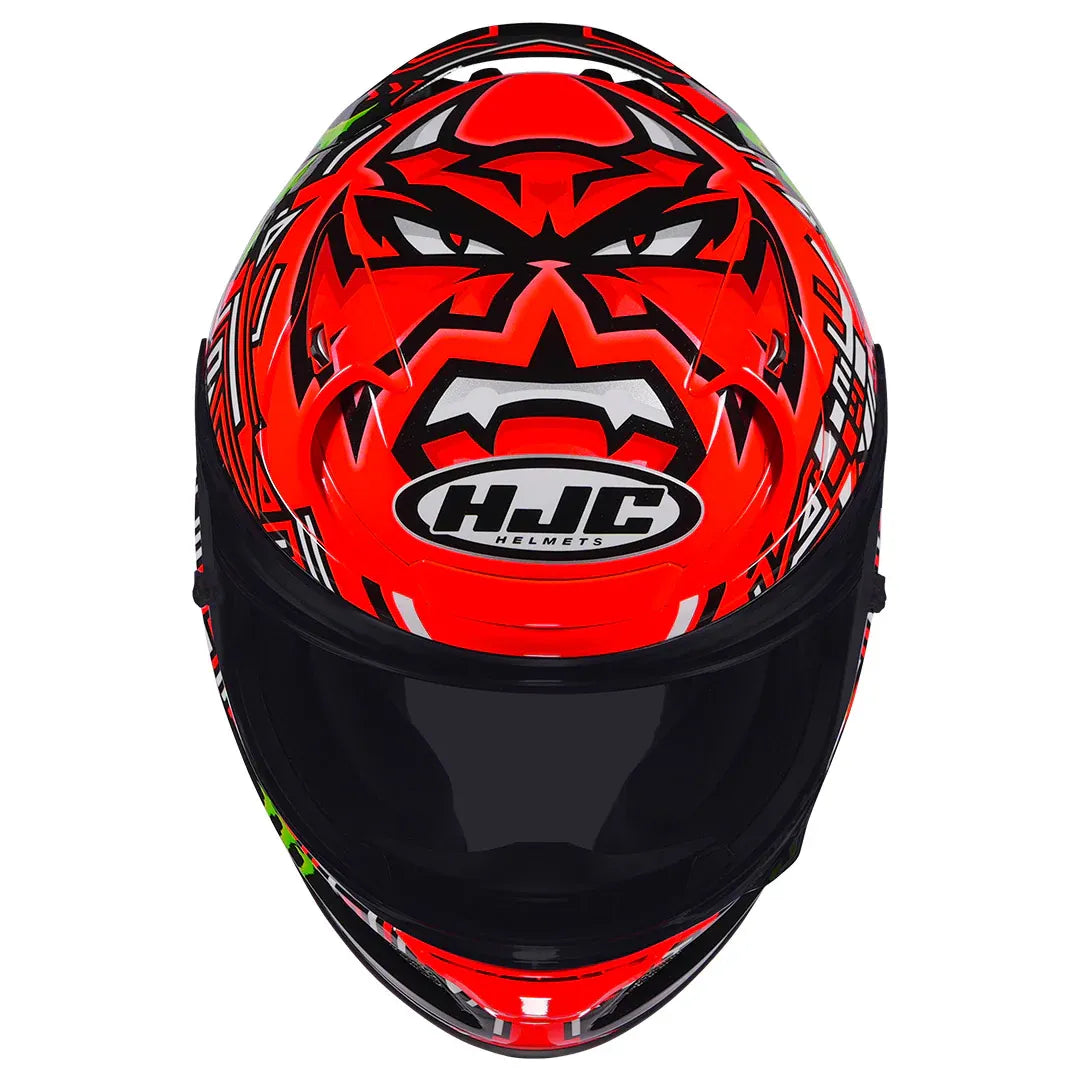 hjc cl-17 punisher 2 helmet md dot HJC CL-17 Marvel The Punisher Full Face Motorcycle Helmet (Size M, W/SMH10  COM.)