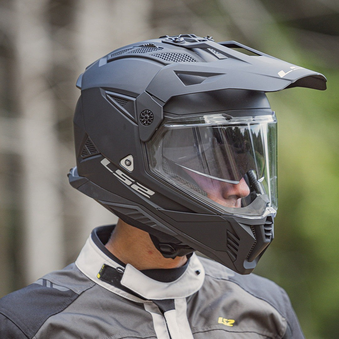 LS2 MX701 Explorer Solid Matt Black