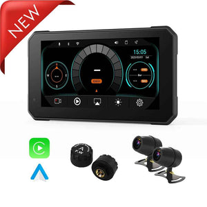 Magnetic Quick Release M3 ELITE 6.25 INCH Navigation with CAMERA,TPMS,GPS - Motodrift